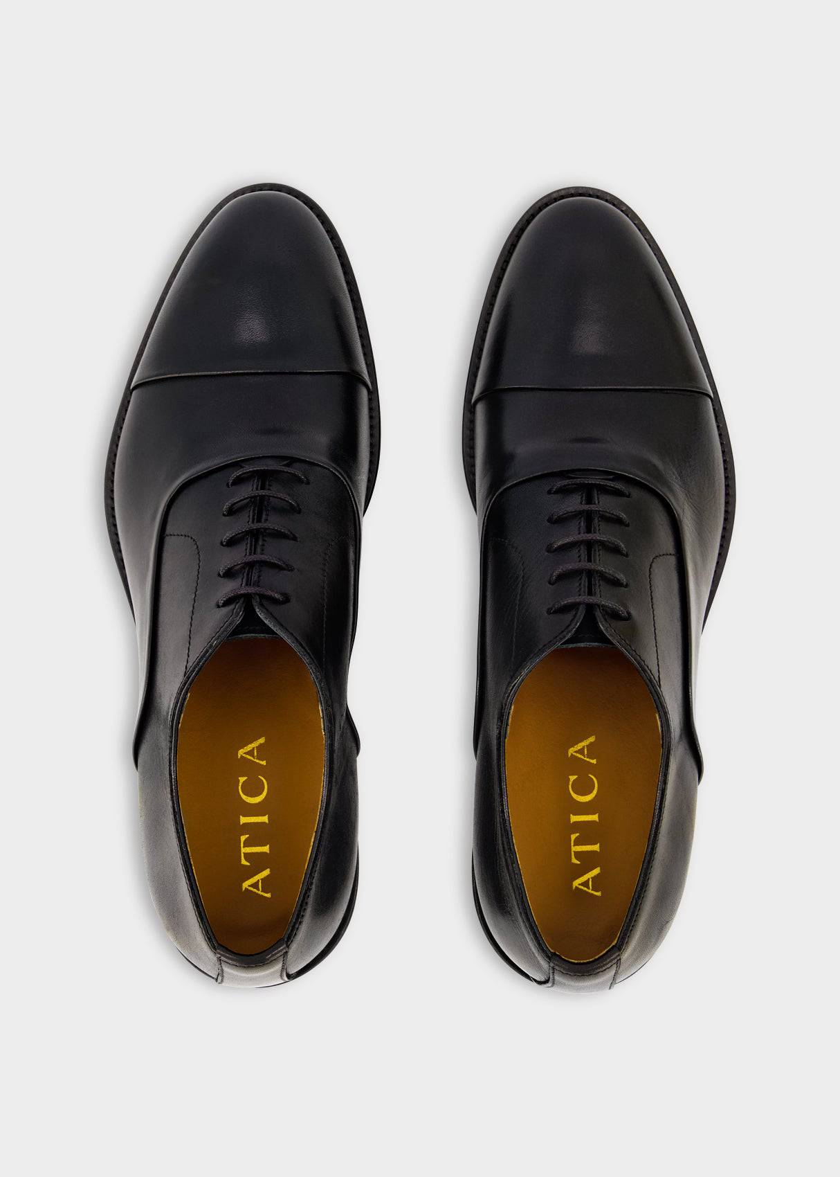 Harrison Oxford Shoe Black from Atica Man