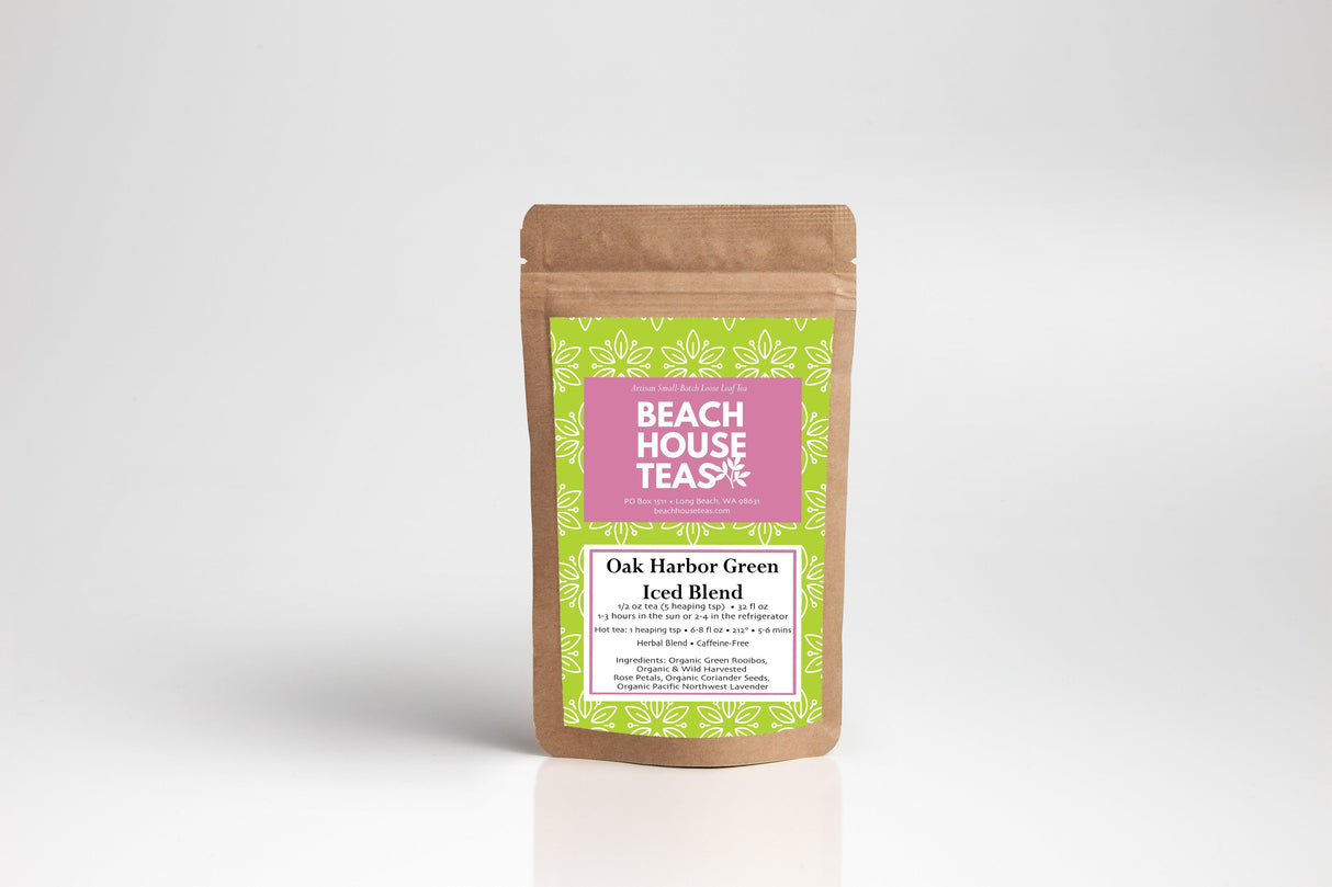 Oak Harbor Green Iced Blend from Beach House Teas