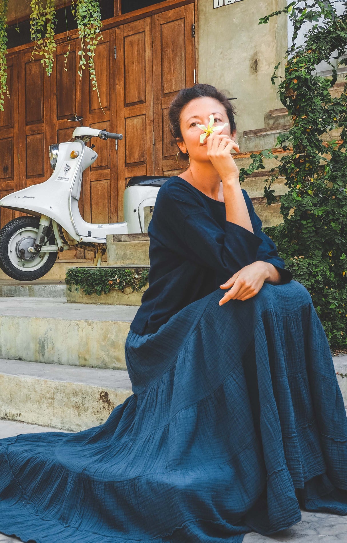 Sophia Skirt From Cotton Flower Clothing