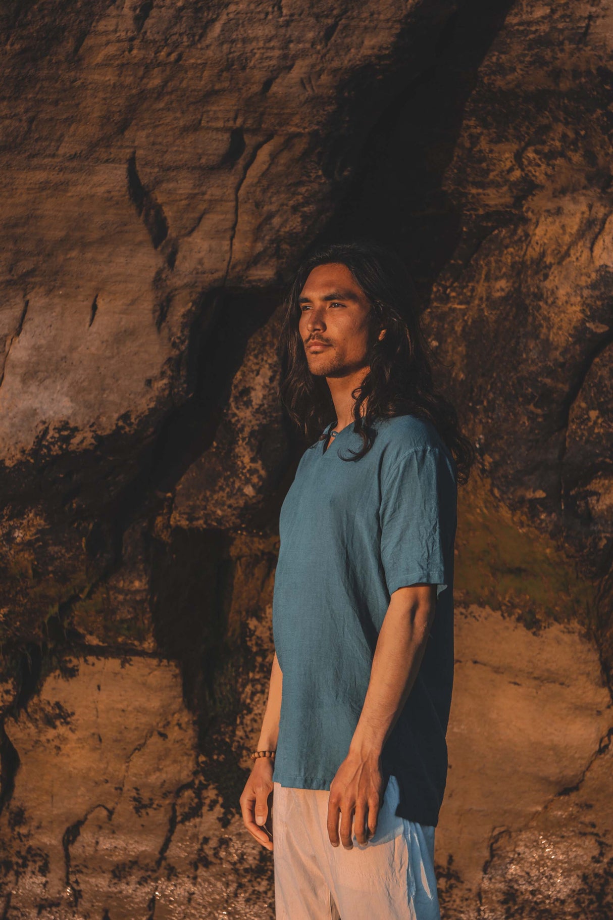 Woven Tee From Cotton Flower Clothing