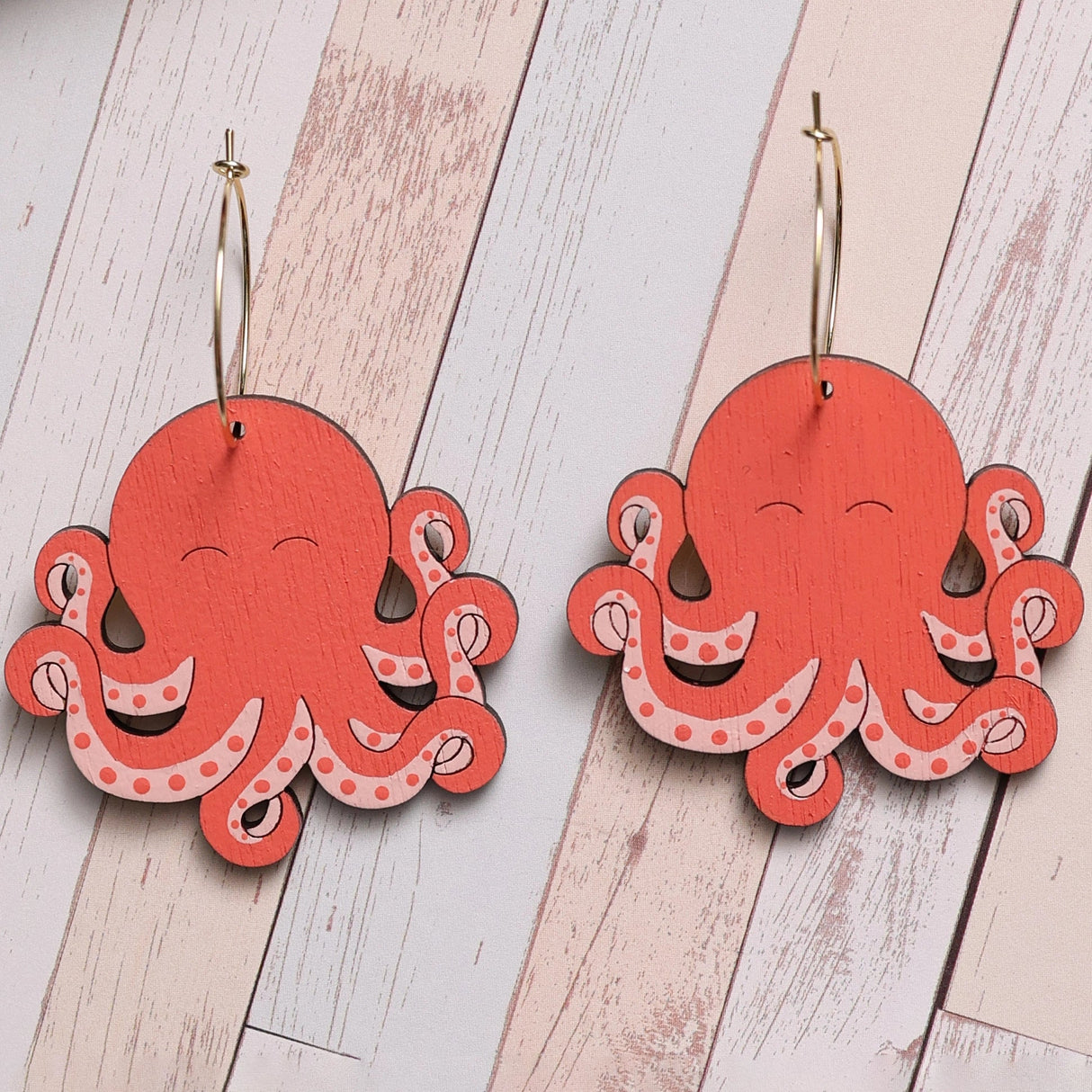 Octopus Hoops from LE CHIC MIAMI