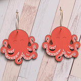 Octopus Hoops from LE CHIC MIAMI