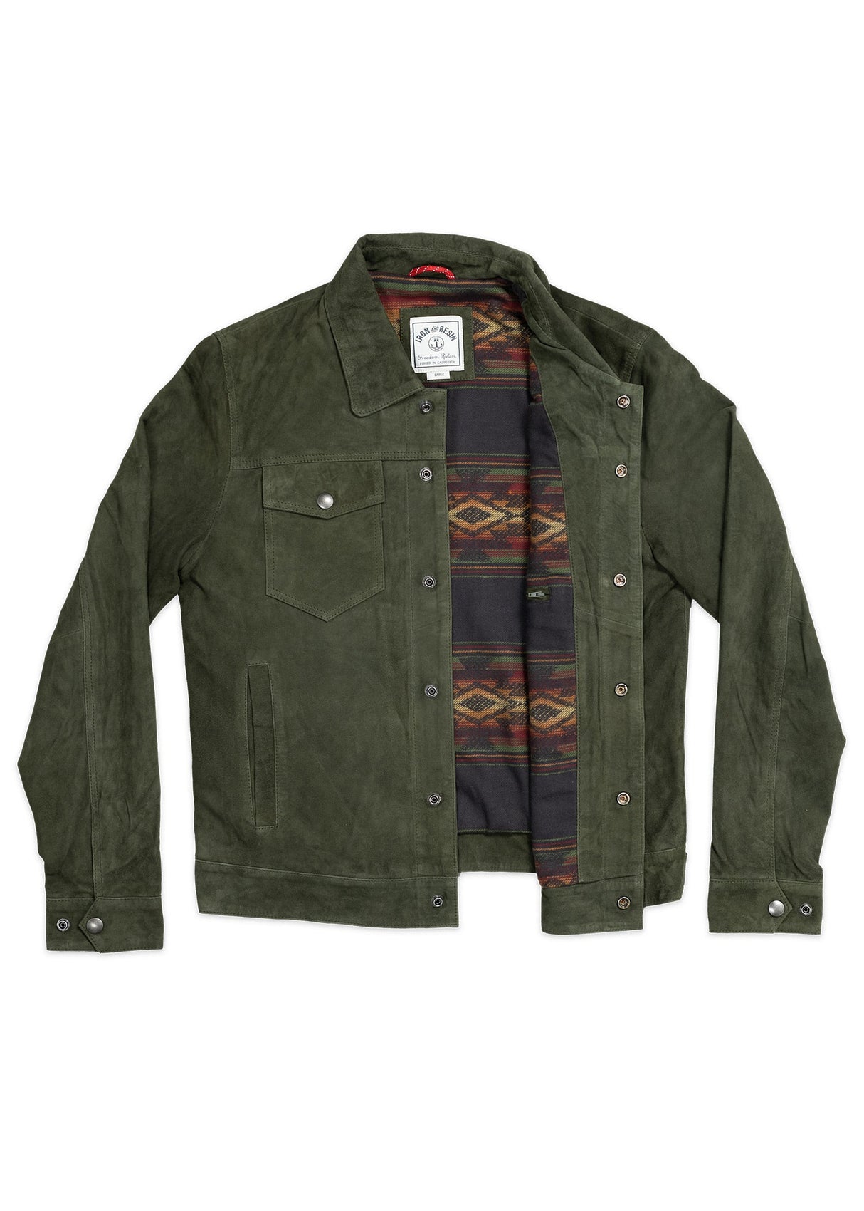 Ojai Goat Suede Jacket from Iron & Resin