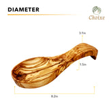 Olive Wood Spoon Rest from Choixe