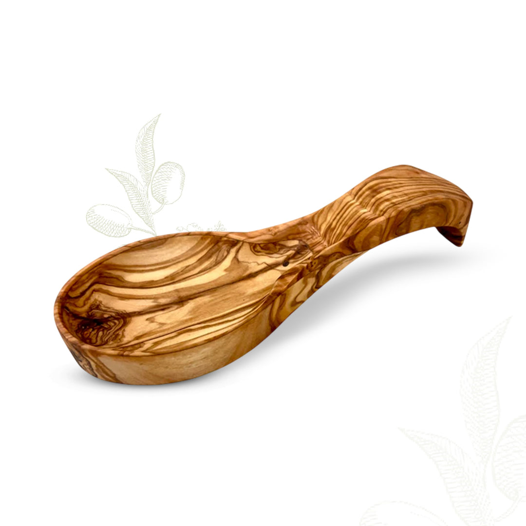Olive Wood Spoon Rest from Choixe