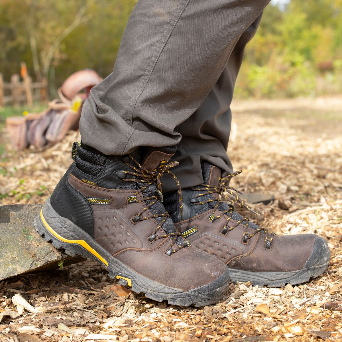 Olympic 6" Composite Toe Waterproof Work Boot – Brown From Chinook Footwear