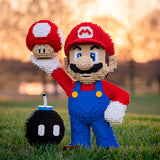 Life-Sized Italian Plumber from Bricker Builds