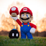 Life-Sized Red Mushroom from Bricker Builds