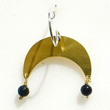 Moon Drop Earrings From Abroad Modern