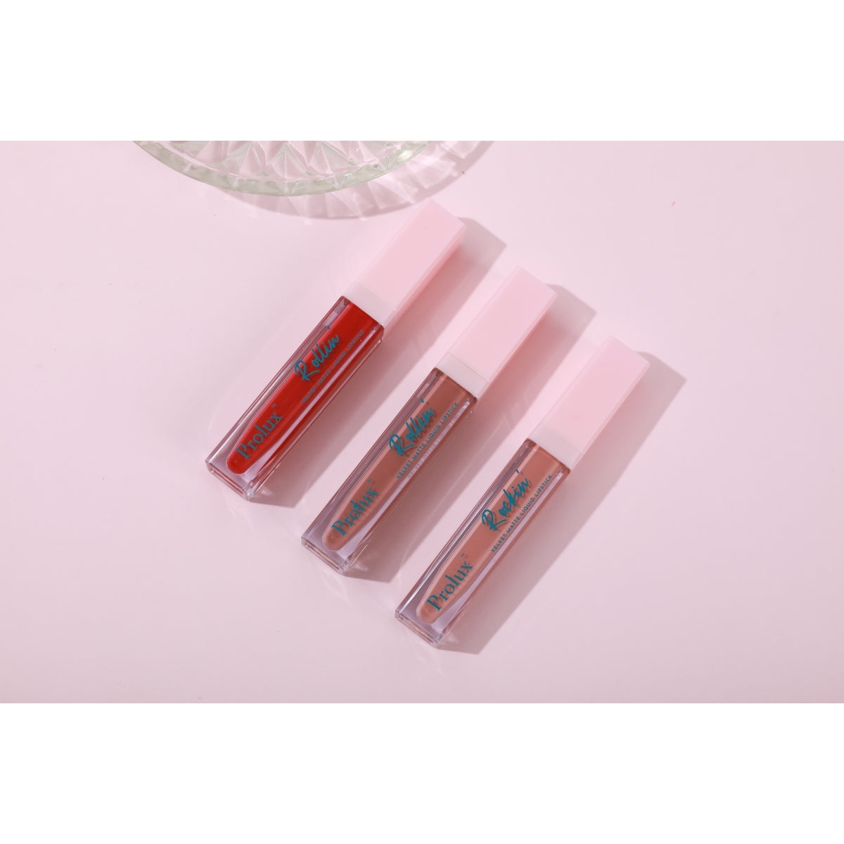 Rockin' & Rollin' Velvet Matte Liquid Lipstick from Prolux Cosmetics