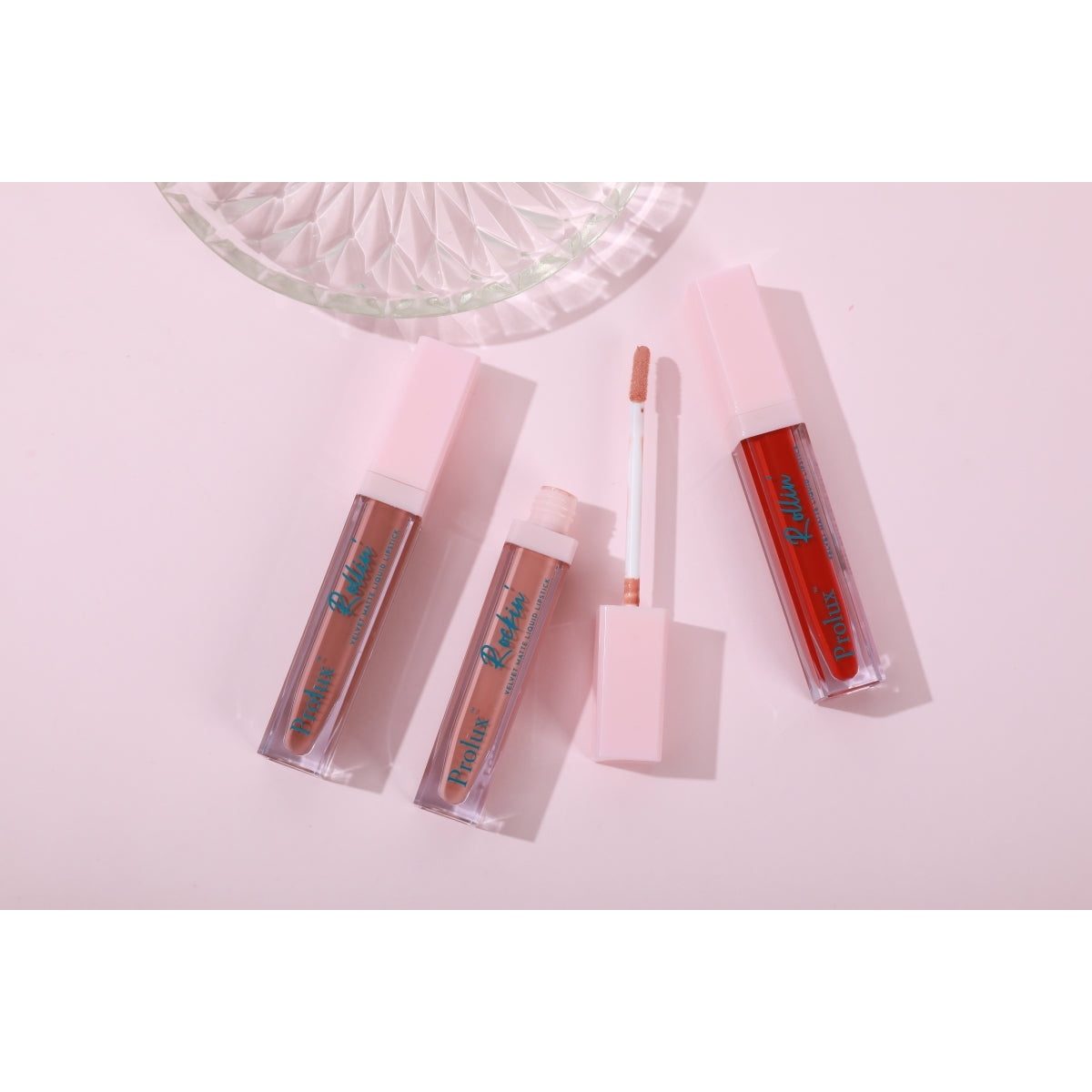 Rockin' & Rollin' Velvet Matte Liquid Lipstick from Prolux Cosmetics
