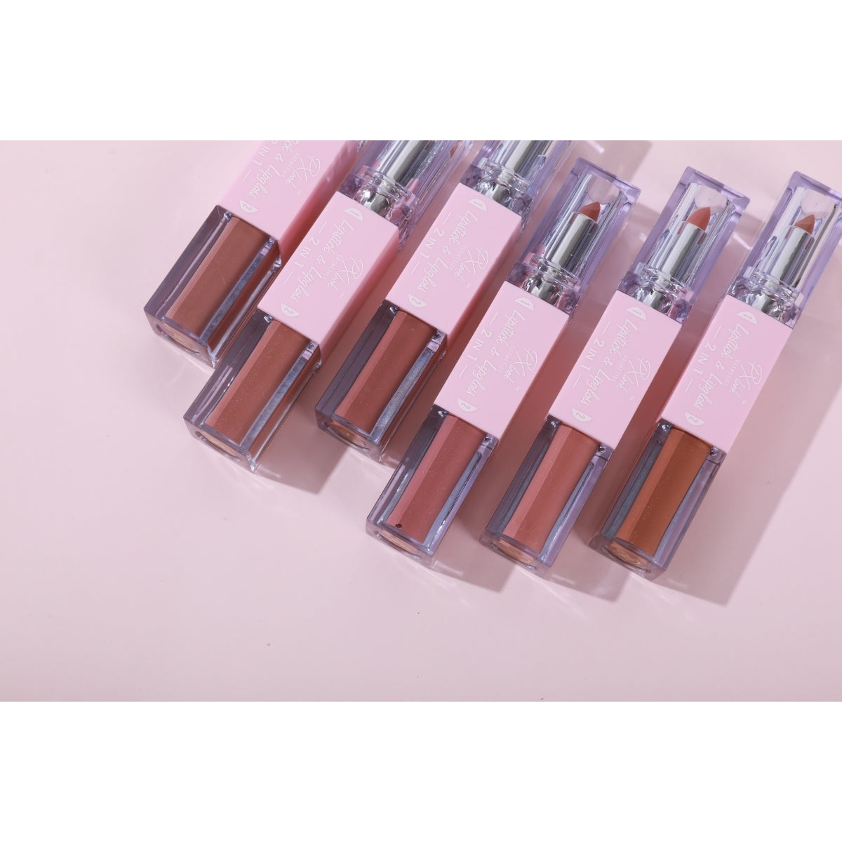 Lipstick and Lip Gloss Combo From Prolux Cosmetics