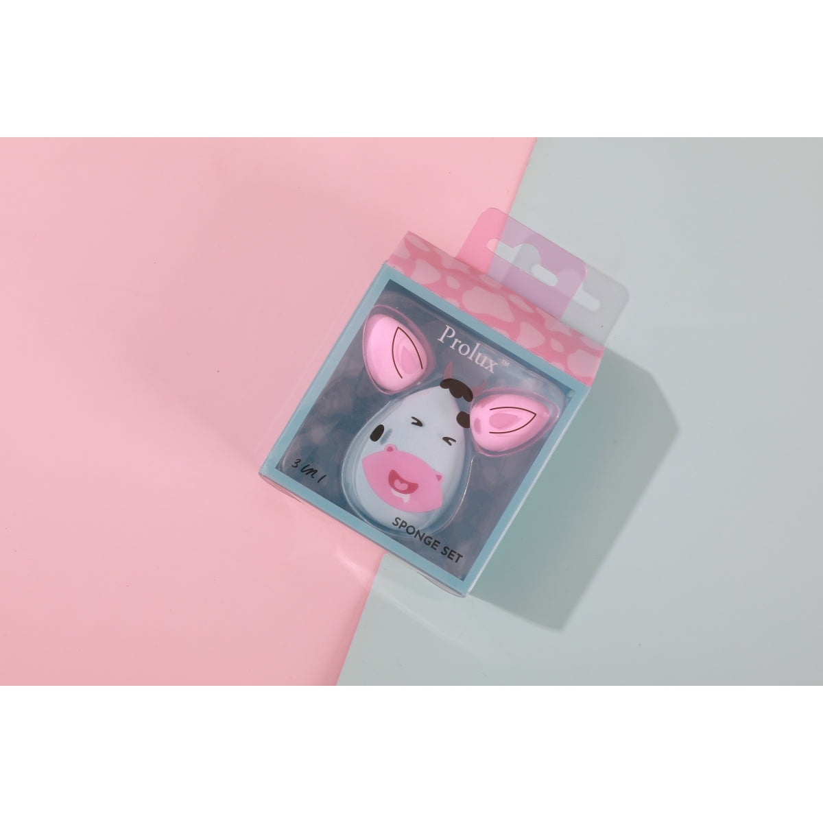 Cow Sponge Set | Makeup Sponge Set From Prolux Cosmetics