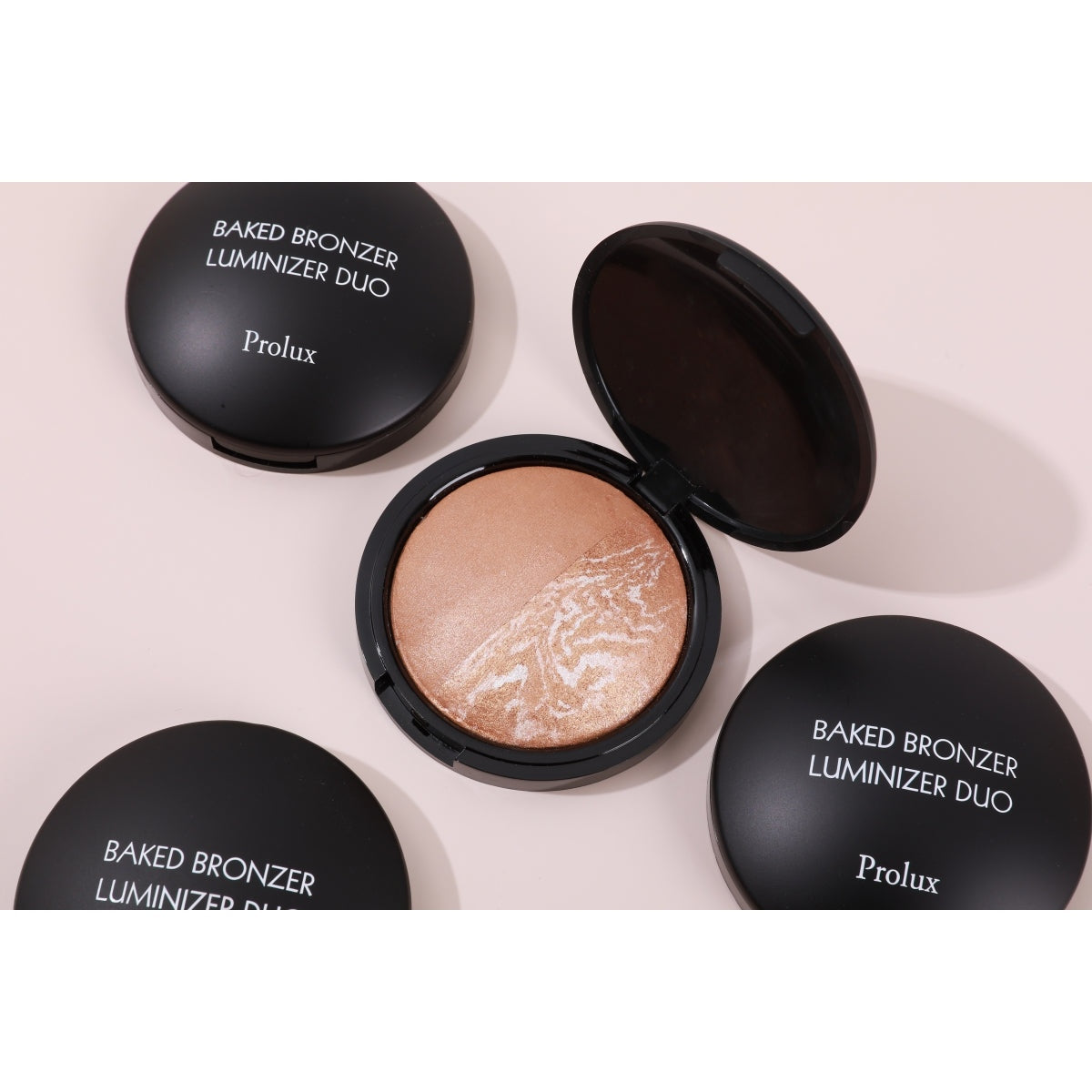 Baked Bronzer Luminizer Duo from Prolux Cosmetics