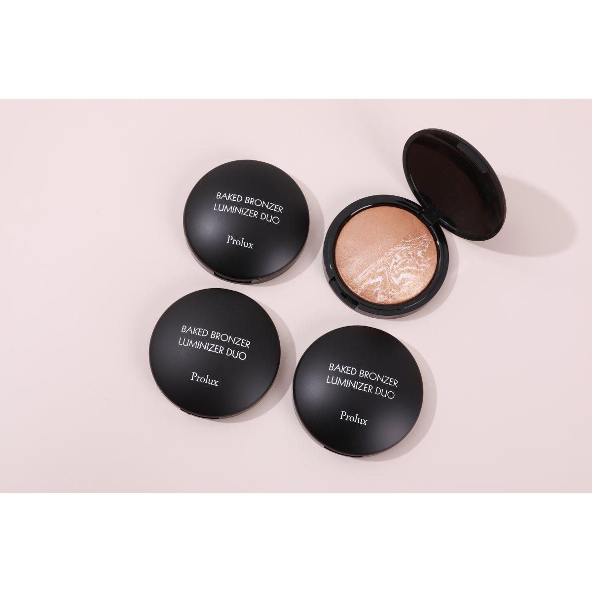 Baked Bronzer Luminizer Duo from Prolux Cosmetics