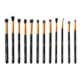 Deluxe Gold Brush Set | Makeup Brush Set Gold From Prolux Cosmetics