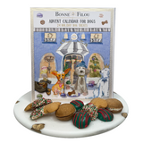 Dog Treats Advent Calendar - 24 Holiday Treats for Dogs from Bonne et Filou