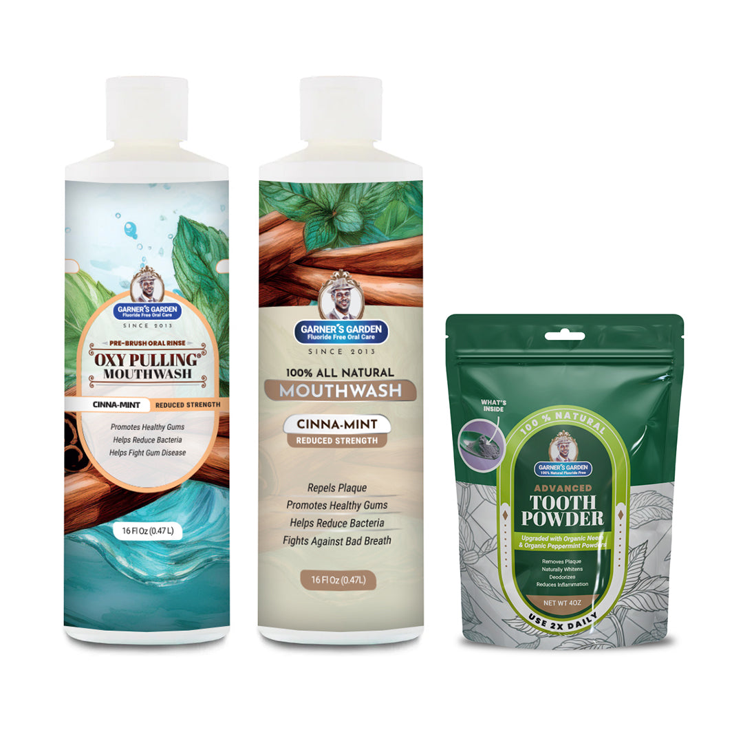 Oral Care Package | Trio | H2O2 | Fluoride Free from Garner's Garden