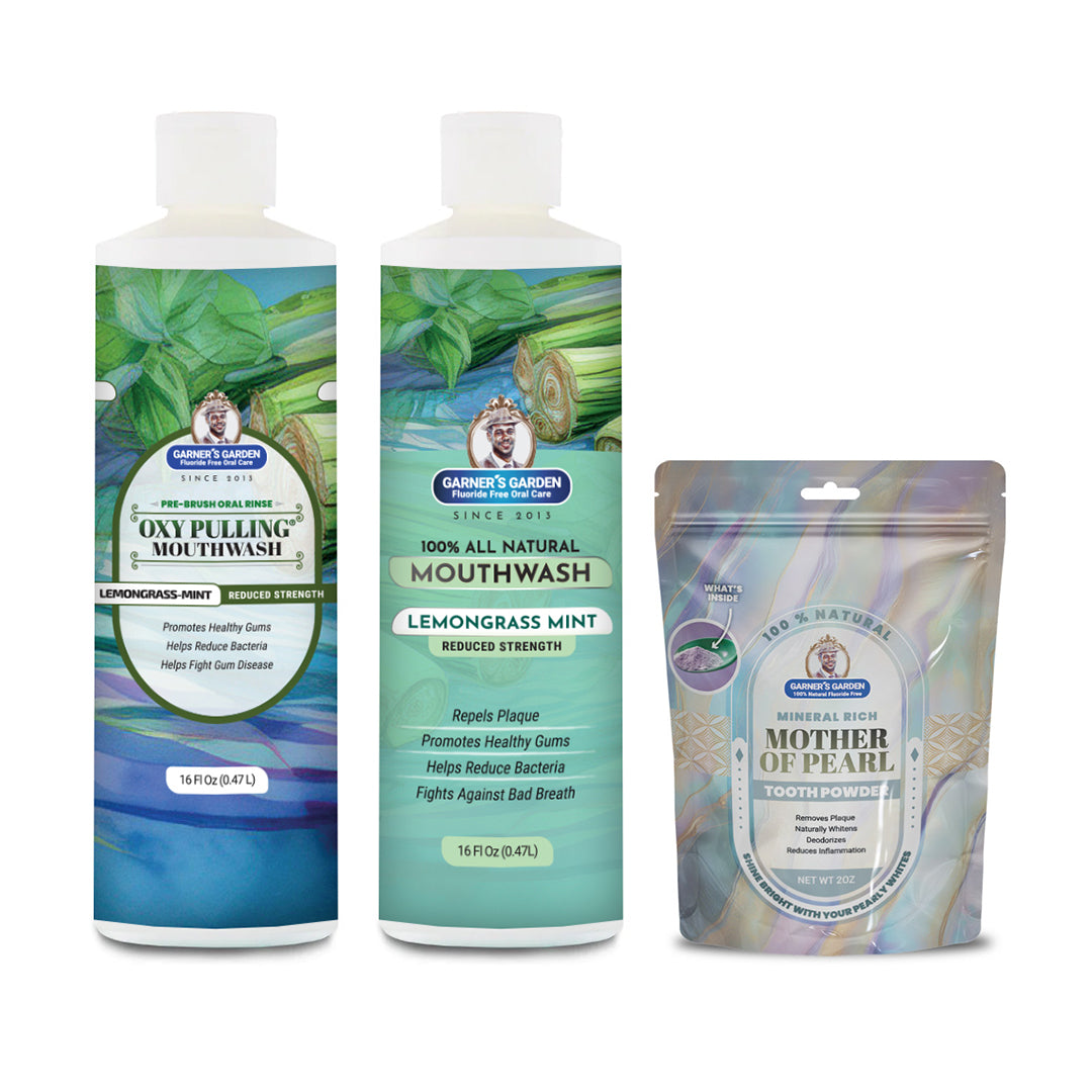 Oral Care Package | Trio | H2O2 | Fluoride Free from Garner's Garden