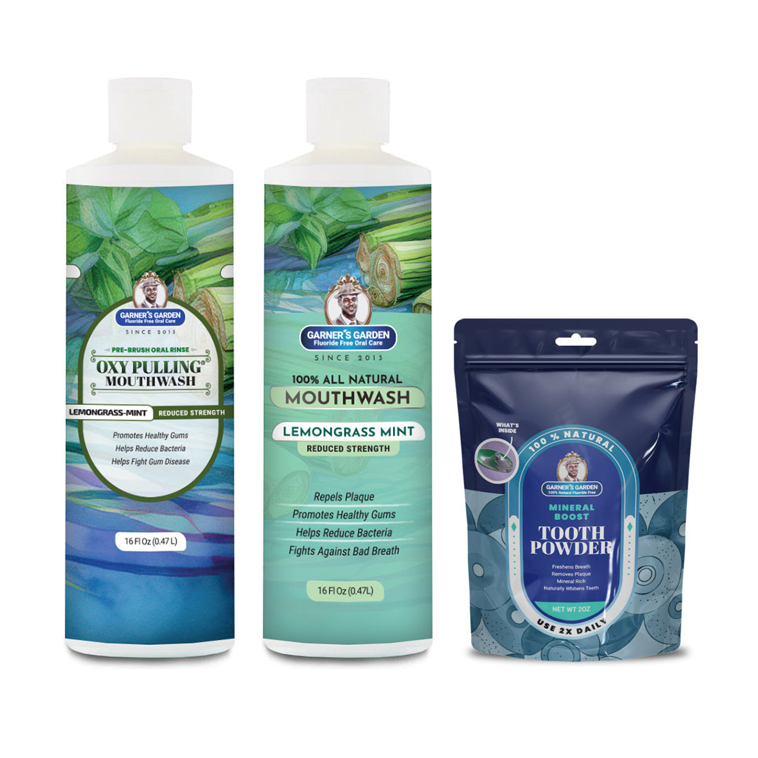 Oral Care Package | Trio | H2O2 | Fluoride Free from Garner's Garden