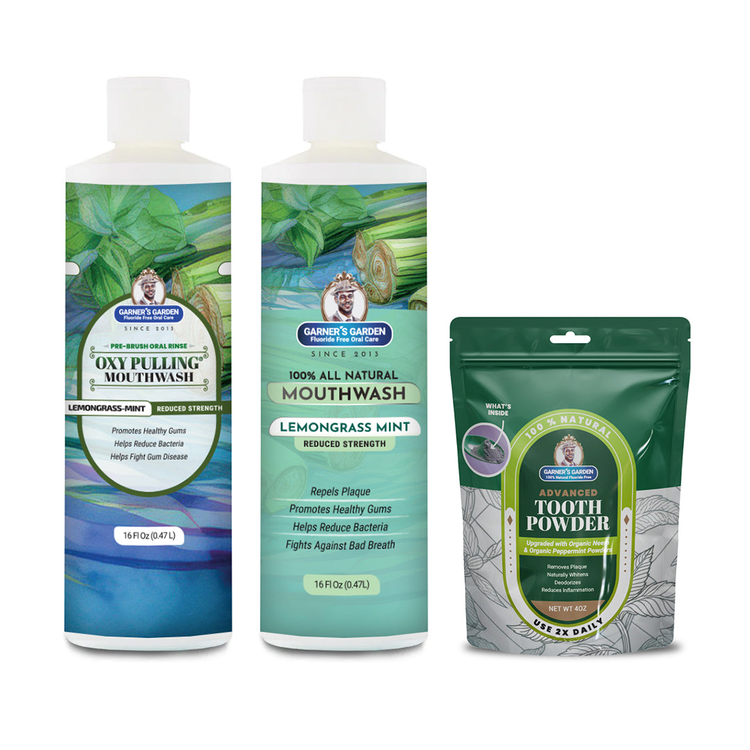 Oral Care Package | Trio | H2O2 | Fluoride Free from Garner's Garden
