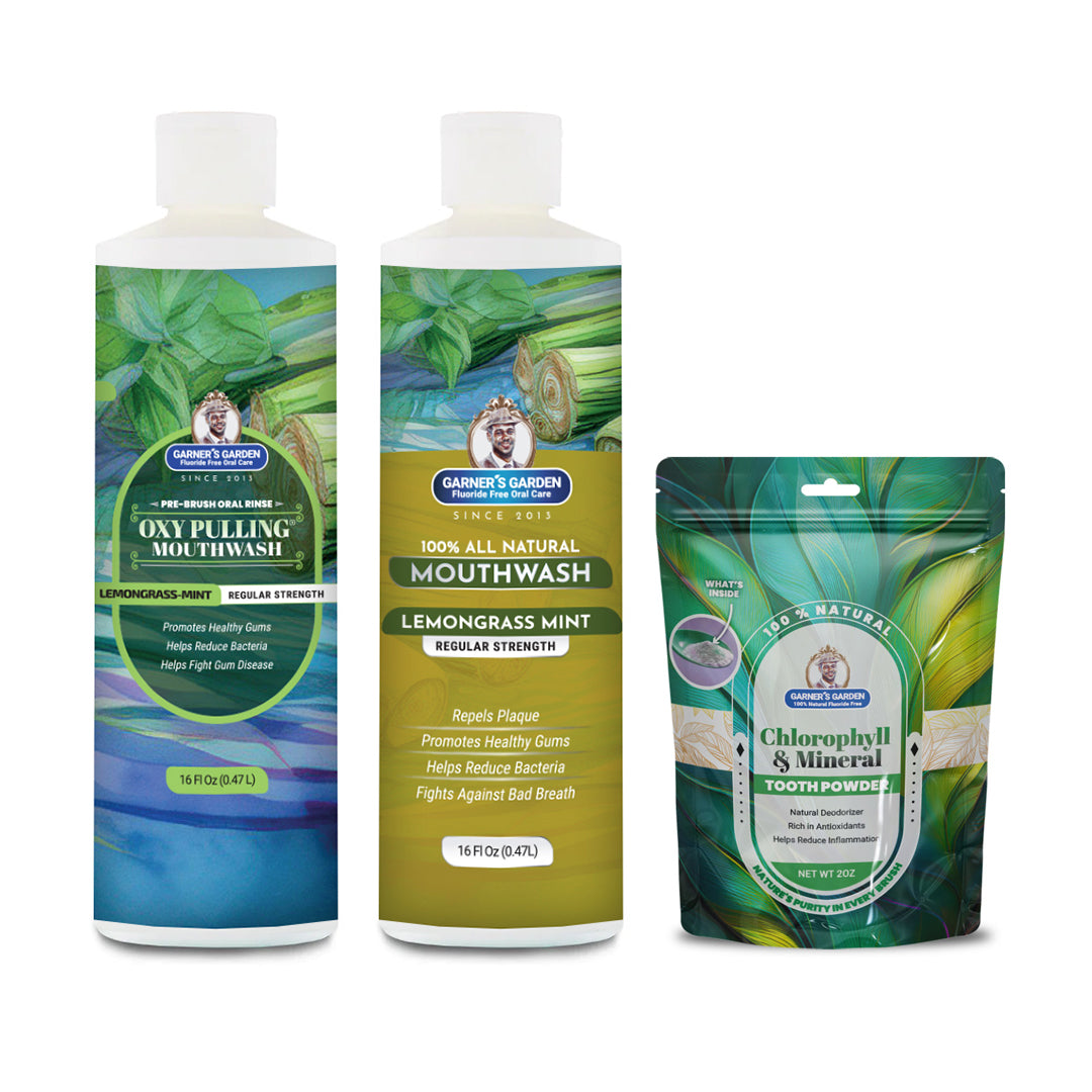 Oral Care Package | Trio | H2O2 | Fluoride Free from Garner's Garden