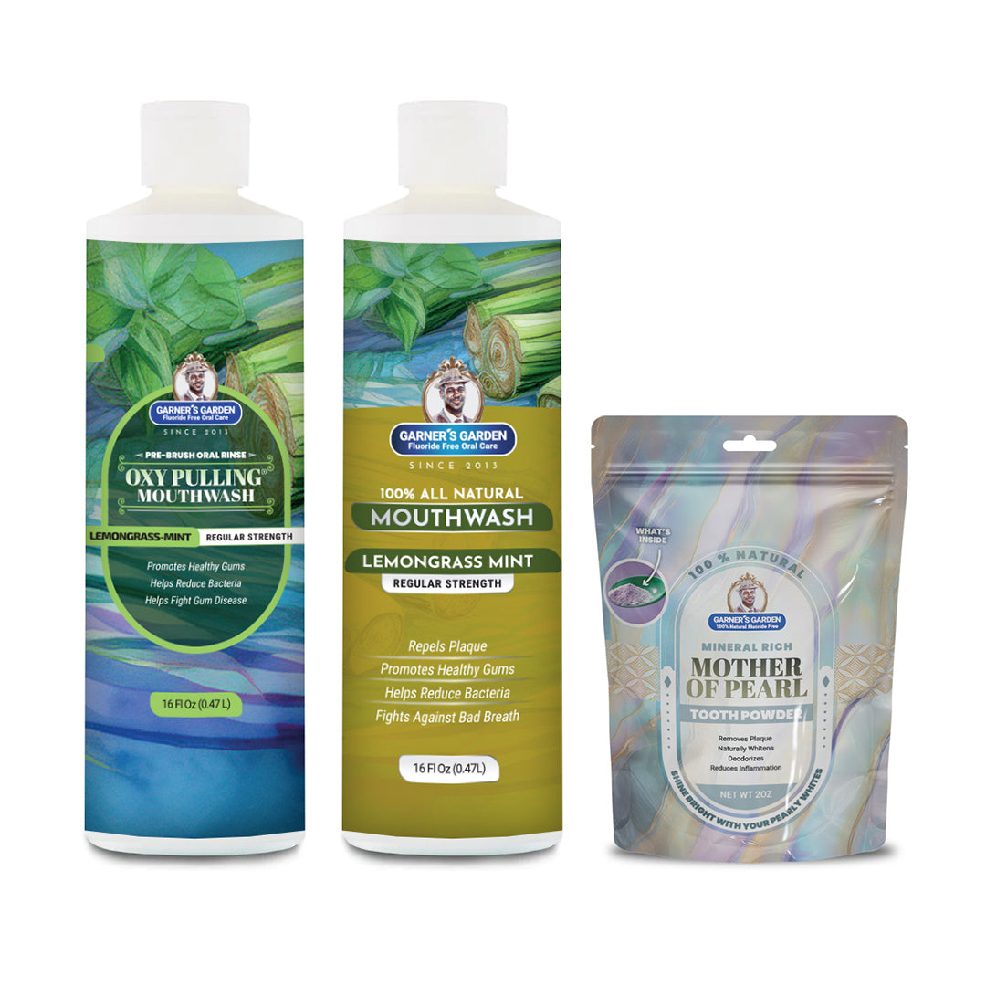 Oral Care Package | Trio | H2O2 | Fluoride Free from Garner's Garden