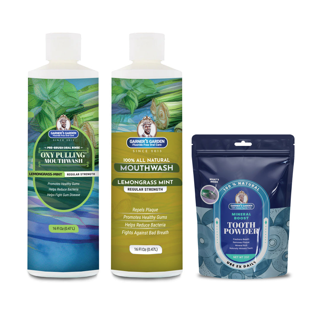 Oral Care Package | Trio | H2O2 | Fluoride Free from Garner's Garden