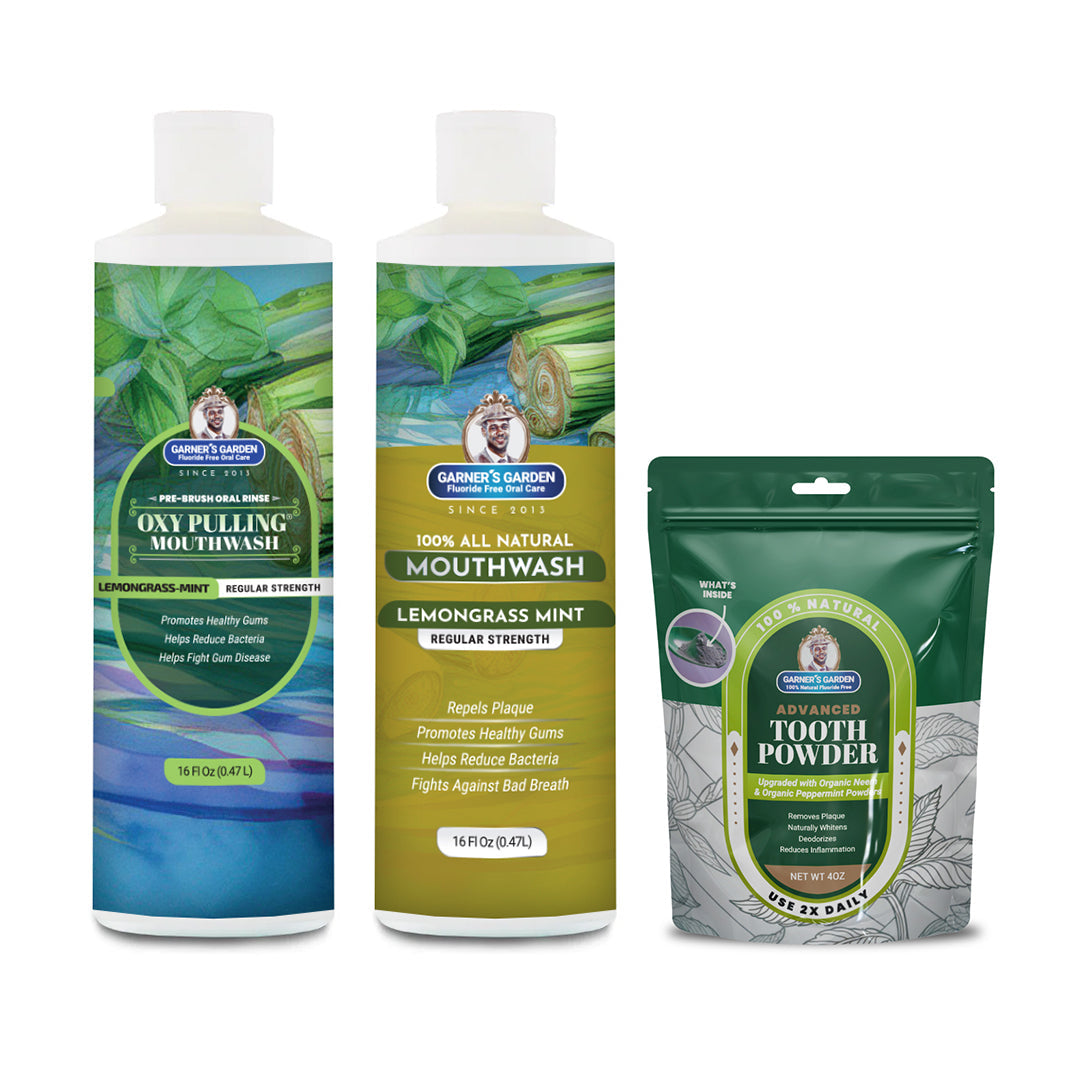 Oral Care Package | Trio | H2O2 | Fluoride Free from Garner's Garden