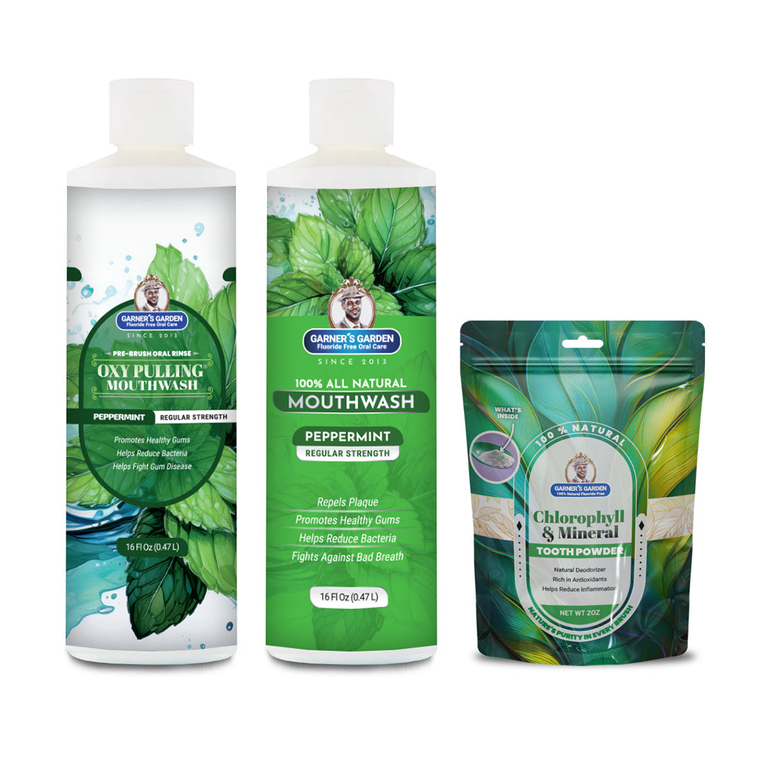 Oral Care Package | Trio | H2O2 | Fluoride Free from Garner's Garden