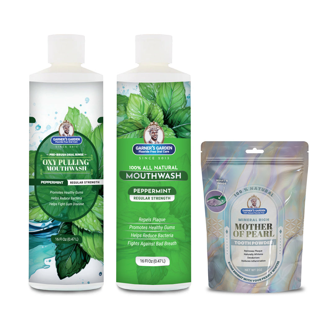 Oral Care Package | Trio | H2O2 | Fluoride Free from Garner's Garden