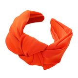Beautiful Solid Knot Burnout Headband from Madeline Love