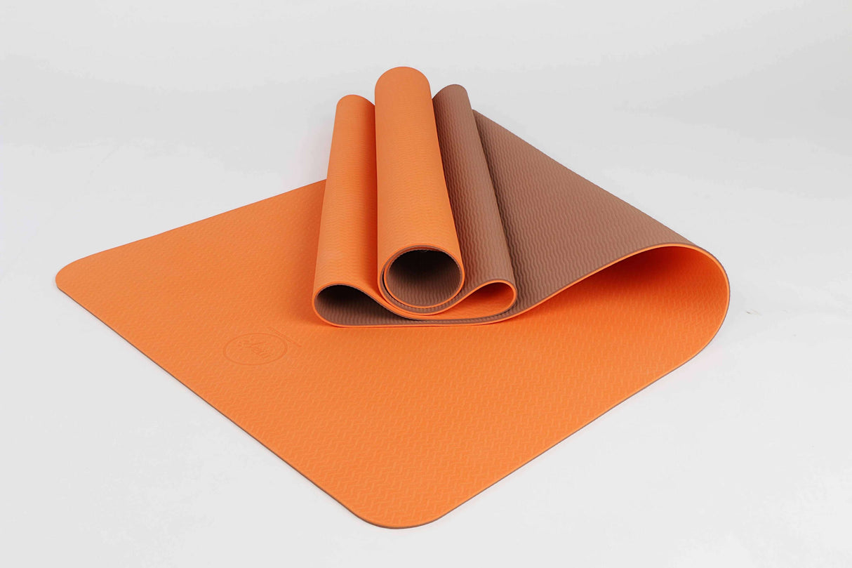 2-Tone TPE Premium Yoga Mat from Jupiter Gear