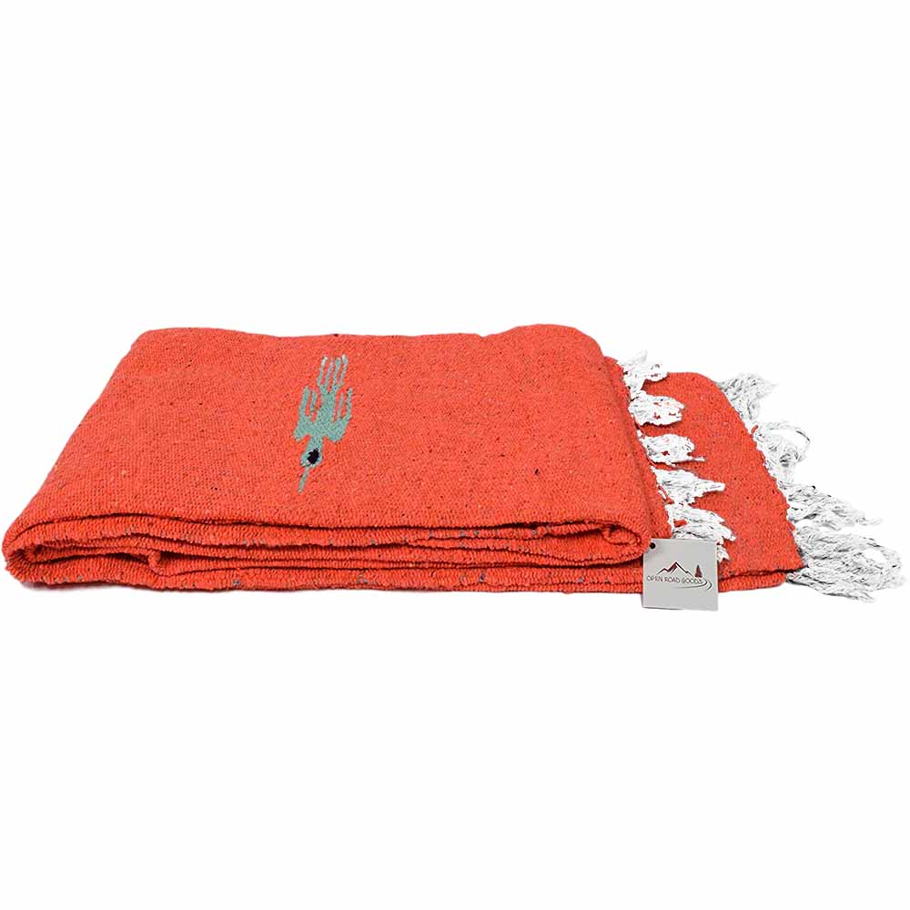 Tangerine Orange Baja Thunderbird Blanket from West Path