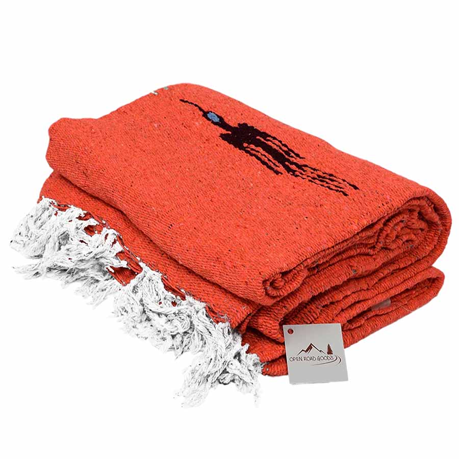 Tangerine Orange Baja Thunderbird Blanket from West Path