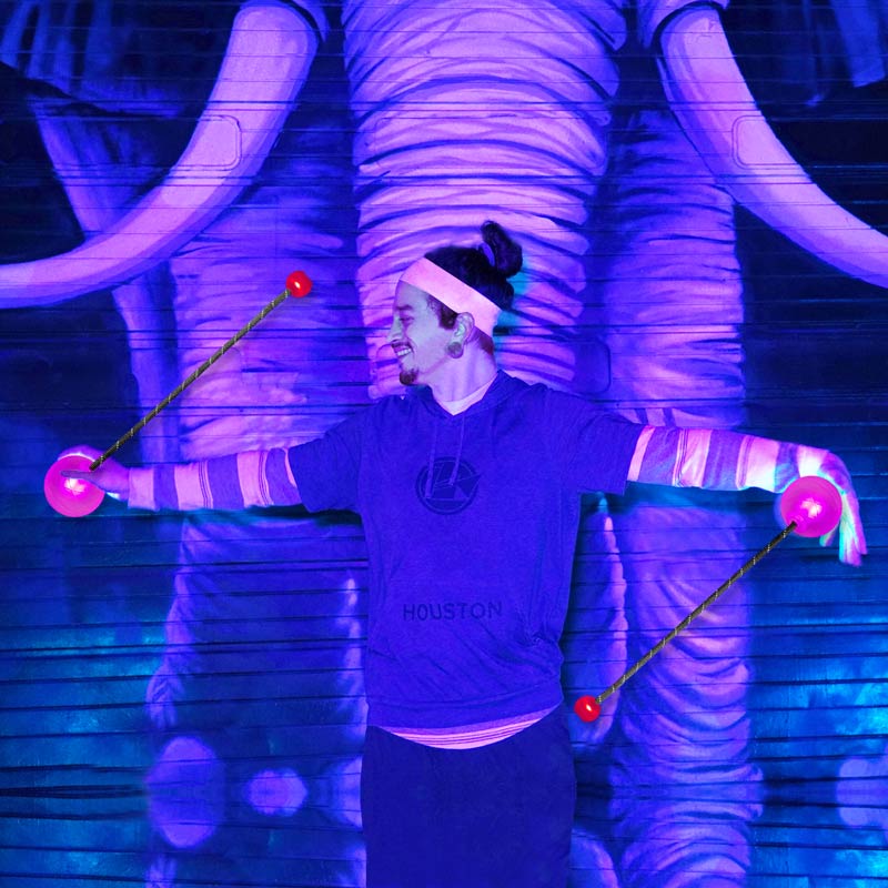 OrbPoi Pro LED Contact Poi from Ultrapoi