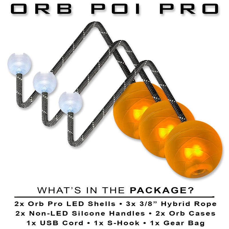 OrbPoi Pro LED Contact Poi from Ultrapoi