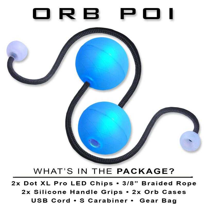 OrbPoi LED Contact Poi from Ultrapoi