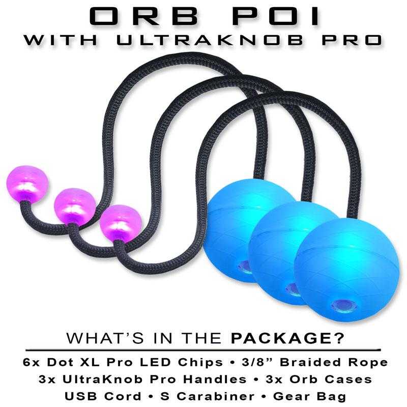 OrbPoi LED Contact Poi from Ultrapoi