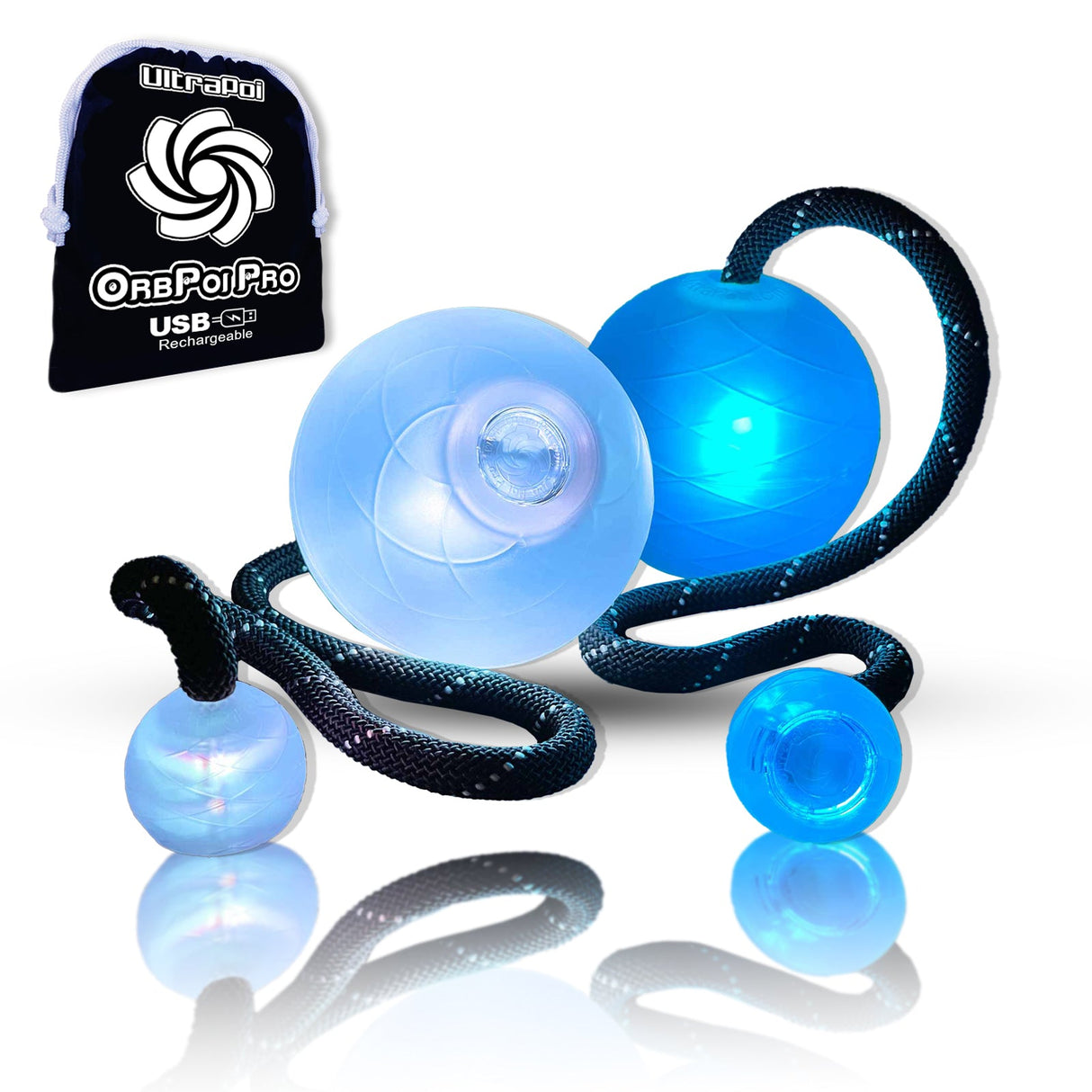 OrbPoi Pro LED Contact Poi from Ultrapoi