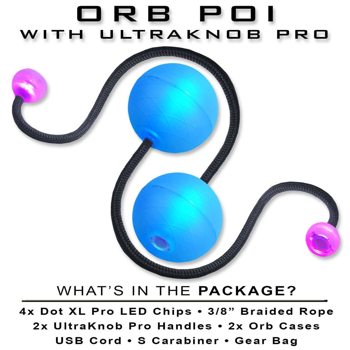 OrbPoi LED Contact Poi from Ultrapoi