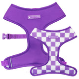 Frenchie Duo Reversible Harness - LA Purple from Frenchie Bulldog