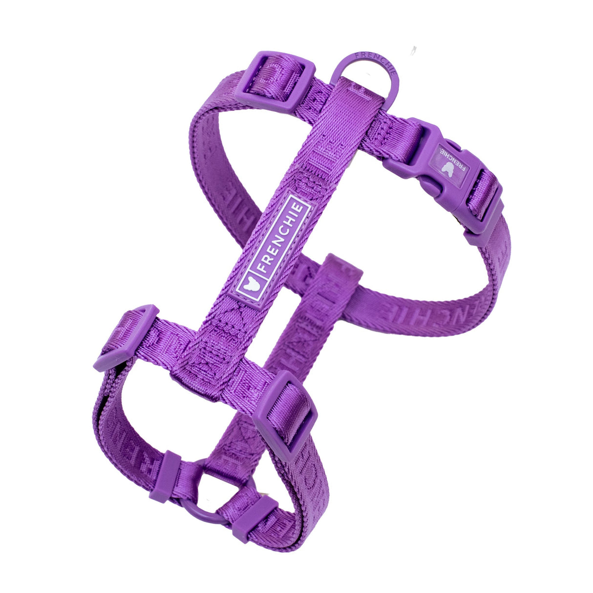 Frenchie Strap Harness - LA Purple from Frenchie Bulldog