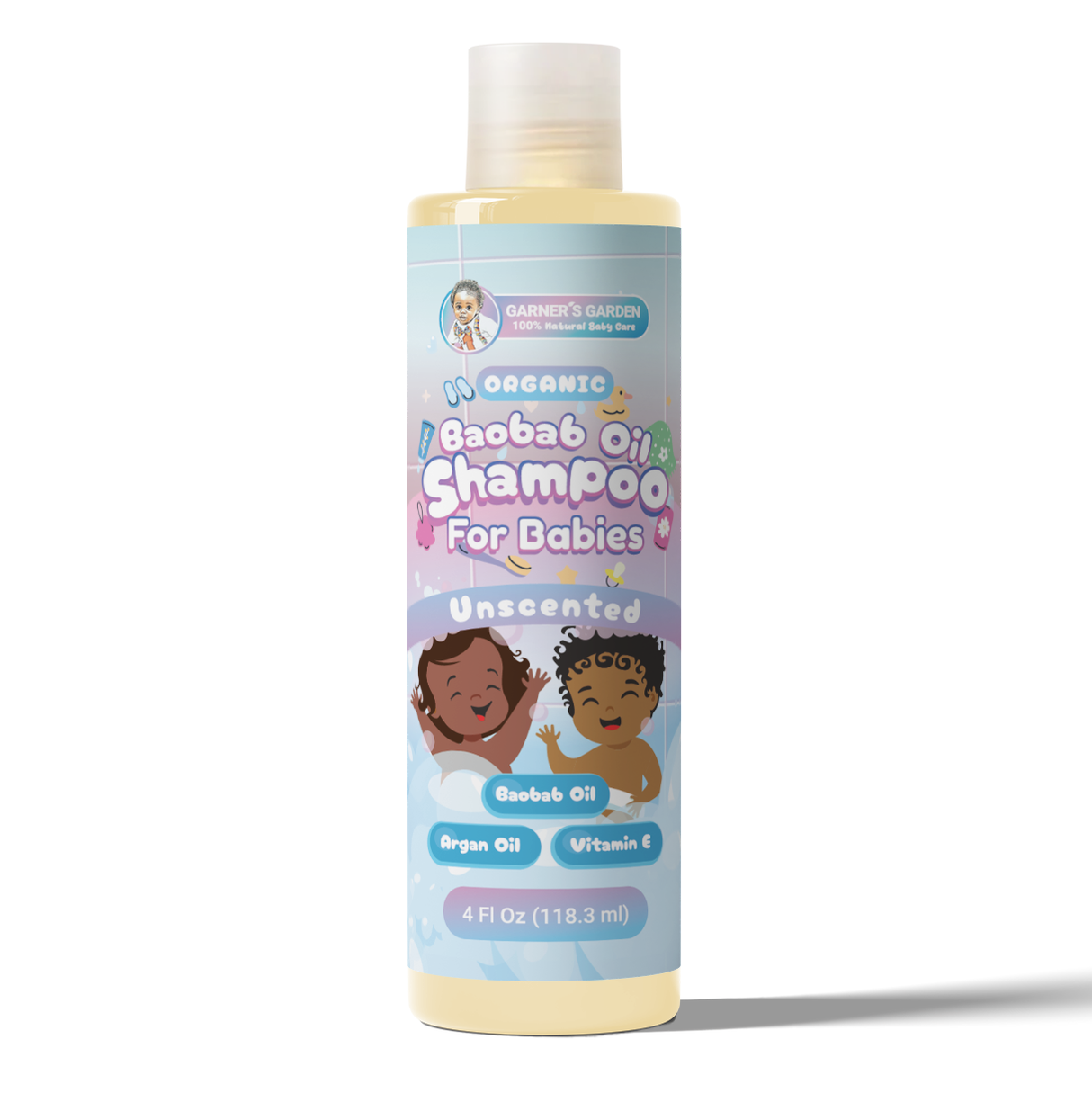 Organic Baobab Oil Baby Shampoo from Garner's Garden