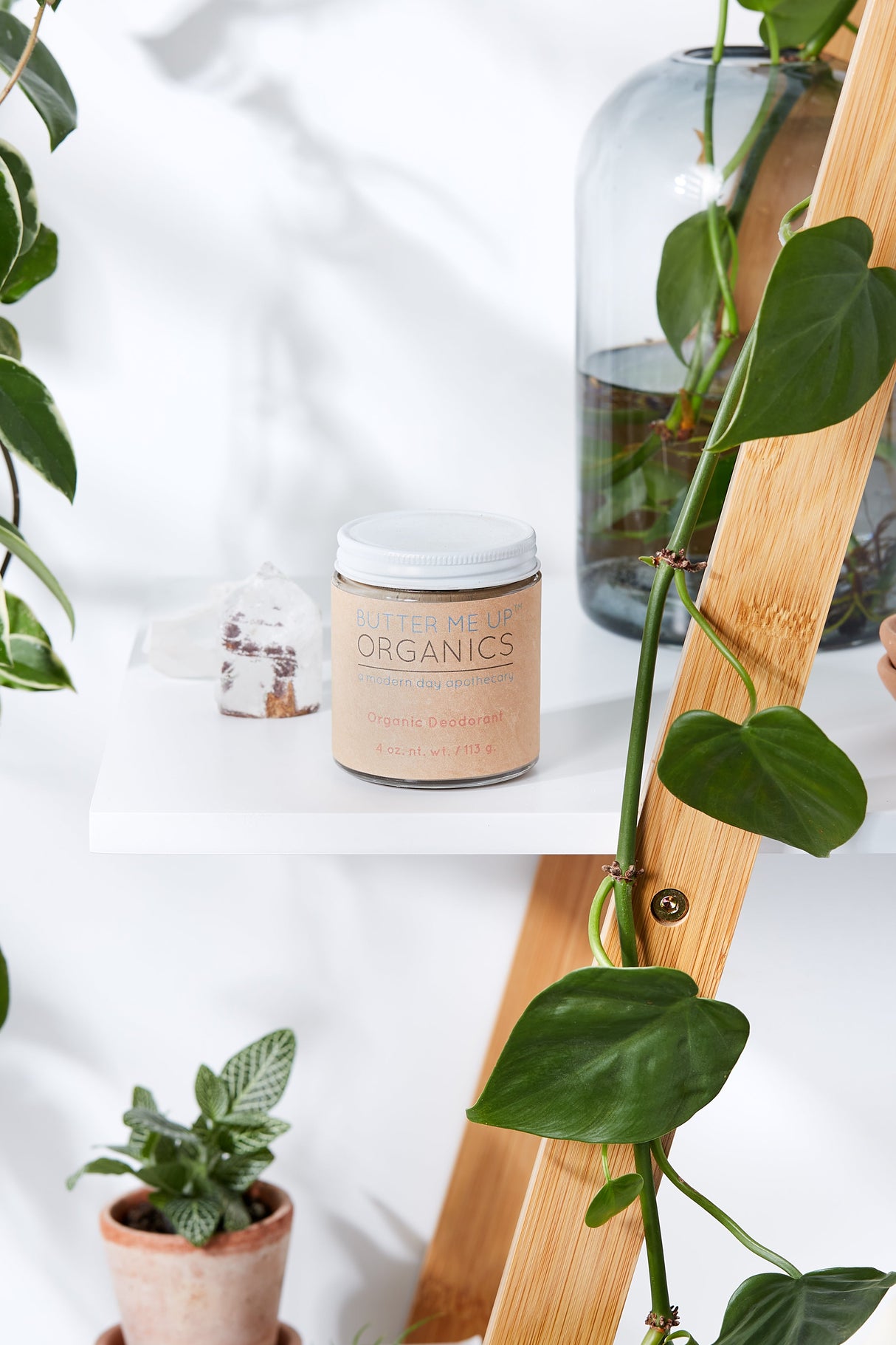 Organic Deodorant / Sensitive 1/2 & 1/2 Deodorant / Organic Deodorant from Butter Me Up Organics