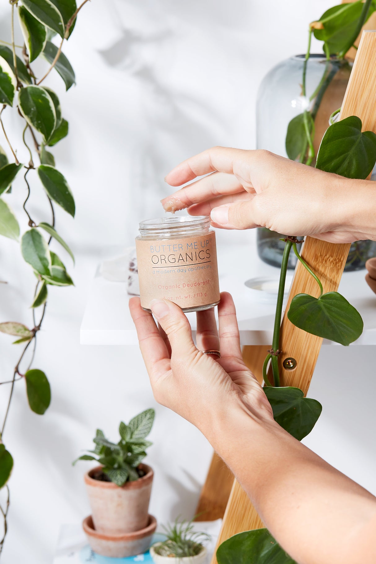 Organic Deodorant / Sensitive 1/2 & 1/2 Deodorant / Organic Deodorant from Butter Me Up Organics