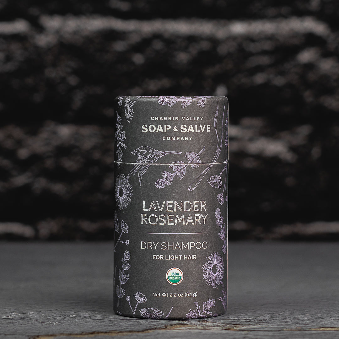 Dry Shampoo: Light Hair Lavender Rosemary From Chagrin Valley Soap & Salve