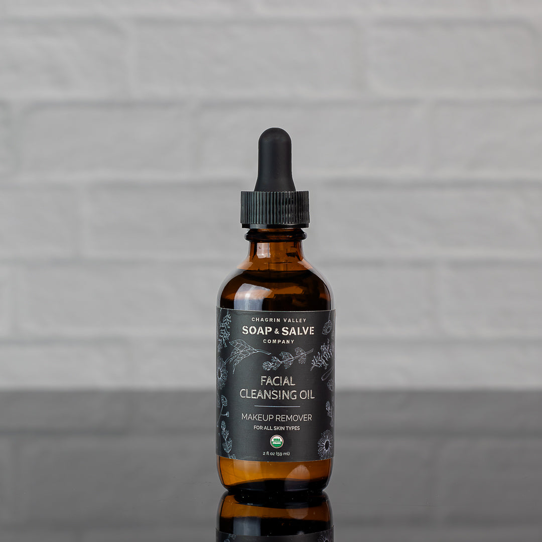 Facial Oil: Facial Cleansing Oil Makeup Remover From Chagrin Valley Soap & Salve