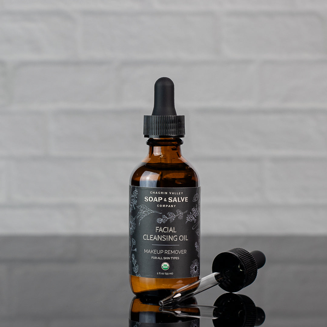 Facial Oil: Facial Cleansing Oil Makeup Remover From Chagrin Valley Soap & Salve