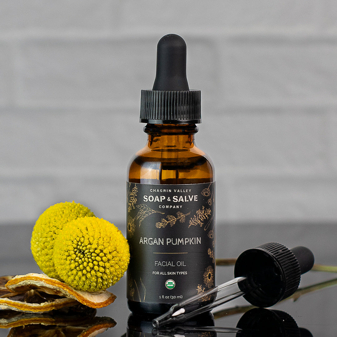 Facial Oil: Argan Pumpkin From Chagrin Valley Soap & Salve